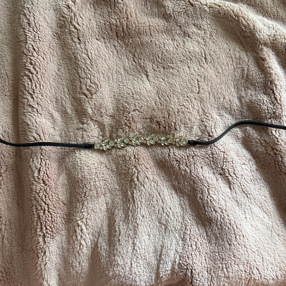 2000s Crystal Embellished choker